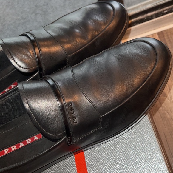 Prada Calzature Uomo Vitello Plume - Picture 5 of 11